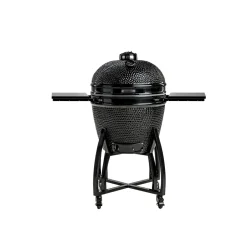 Online Hiiligrilli Hoovi Kamado, grillaustelineella, musta Kamado Grillit|Hiiligrillit