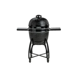 Hot Hiiligrilli Hoovi Kamado Large, grillaustelineella, musta Kamado Grillit|Hiiligrillit