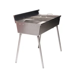 Sale Hiiligrilli Naked Chef XXL Silver, 116x90x65cm Hiiligrillit