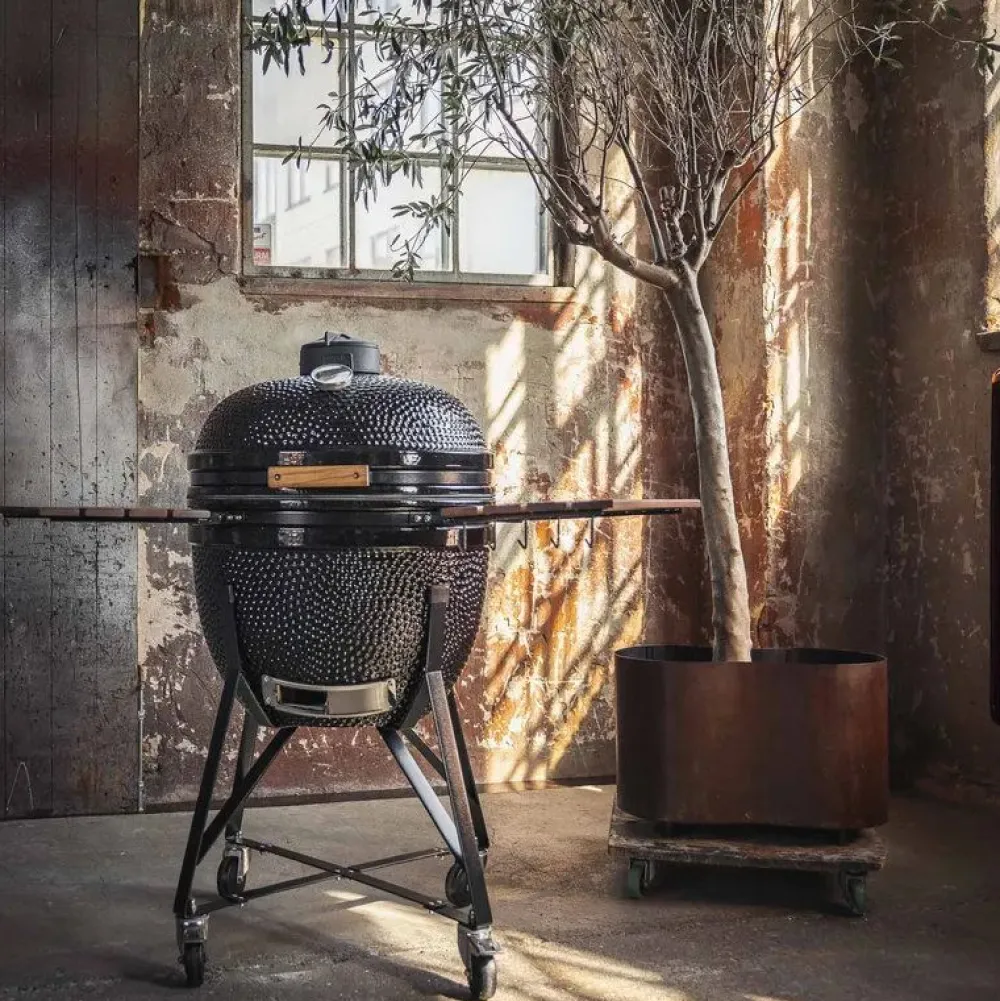 Hiiligrilli Maxi 25", musta*Kamado Sumo Outlet