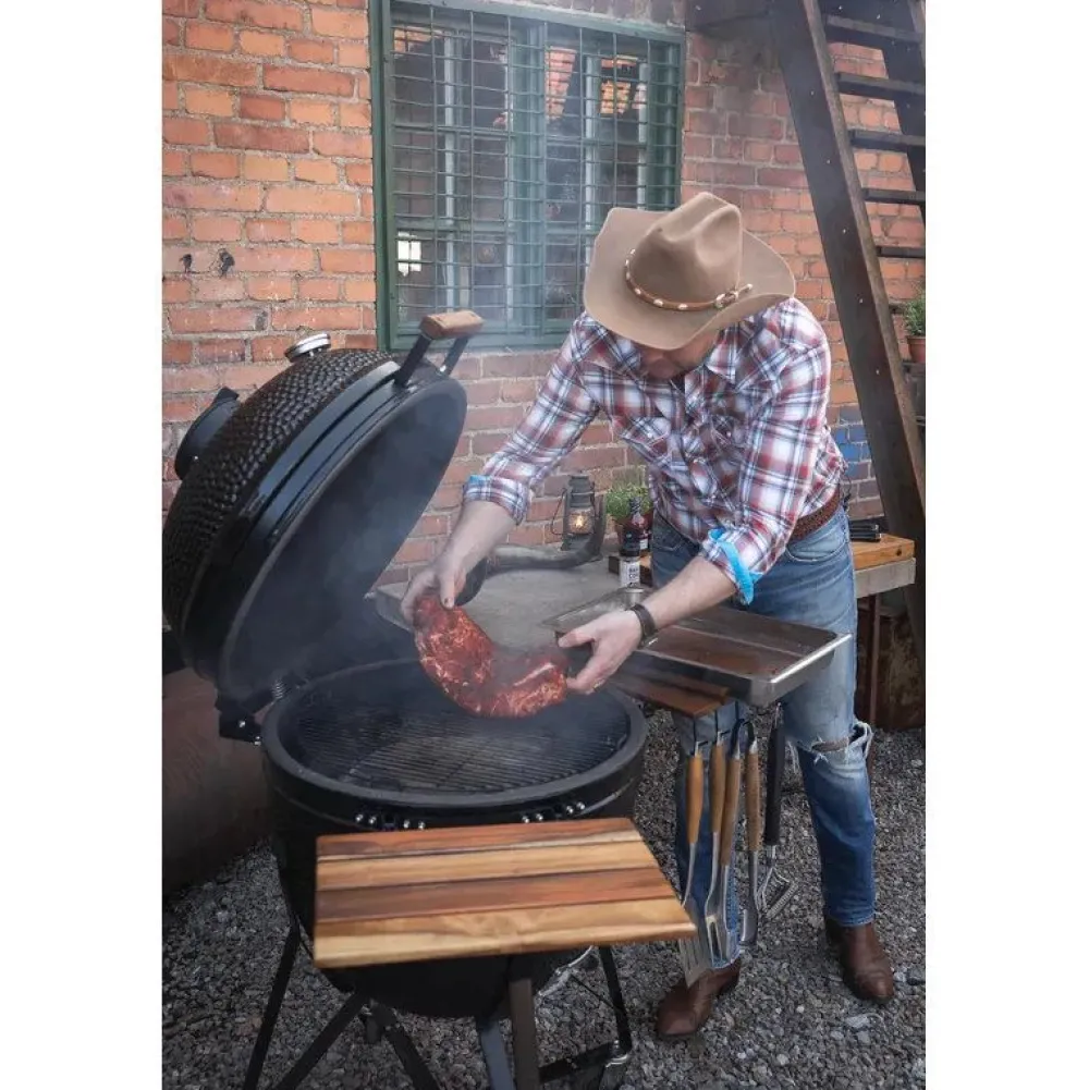 Hiiligrilli Maxi 25", musta*Kamado Sumo Outlet