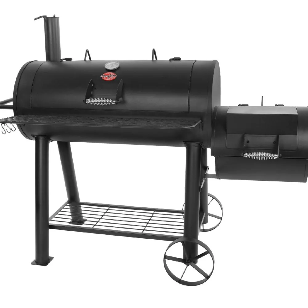 New Hiiligrilli/savustingrilli Char-Griller Competition Pro Offset Smoker Savustimet|Hiiligrillit