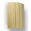 Häikäisysuoja AVL7 330x223x175 mm AVH15-saunavalaisimelle kulma-asennettava mänty*Ensto Outlet