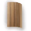 Häikäisysuoja AVL7.1 330x223x175 mm AVH15-saunavalaisimelle kulma-asennettava haapa Saunan Seinävalot