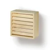 Online Häikäisysuoja - Saunavalaisimelle AVH11, mänty 250x250x135 mm Saunan Seinävalot