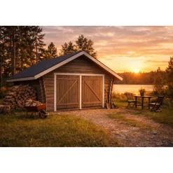 Hot Hirsilato R Tuplakymppi, 20m², rakomallinen Ulkovarastot|Rakoliiterit