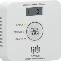 New Häkävaroitin LCD-näytöllä Prosec RF 2V 2kpl Palovaroittimet