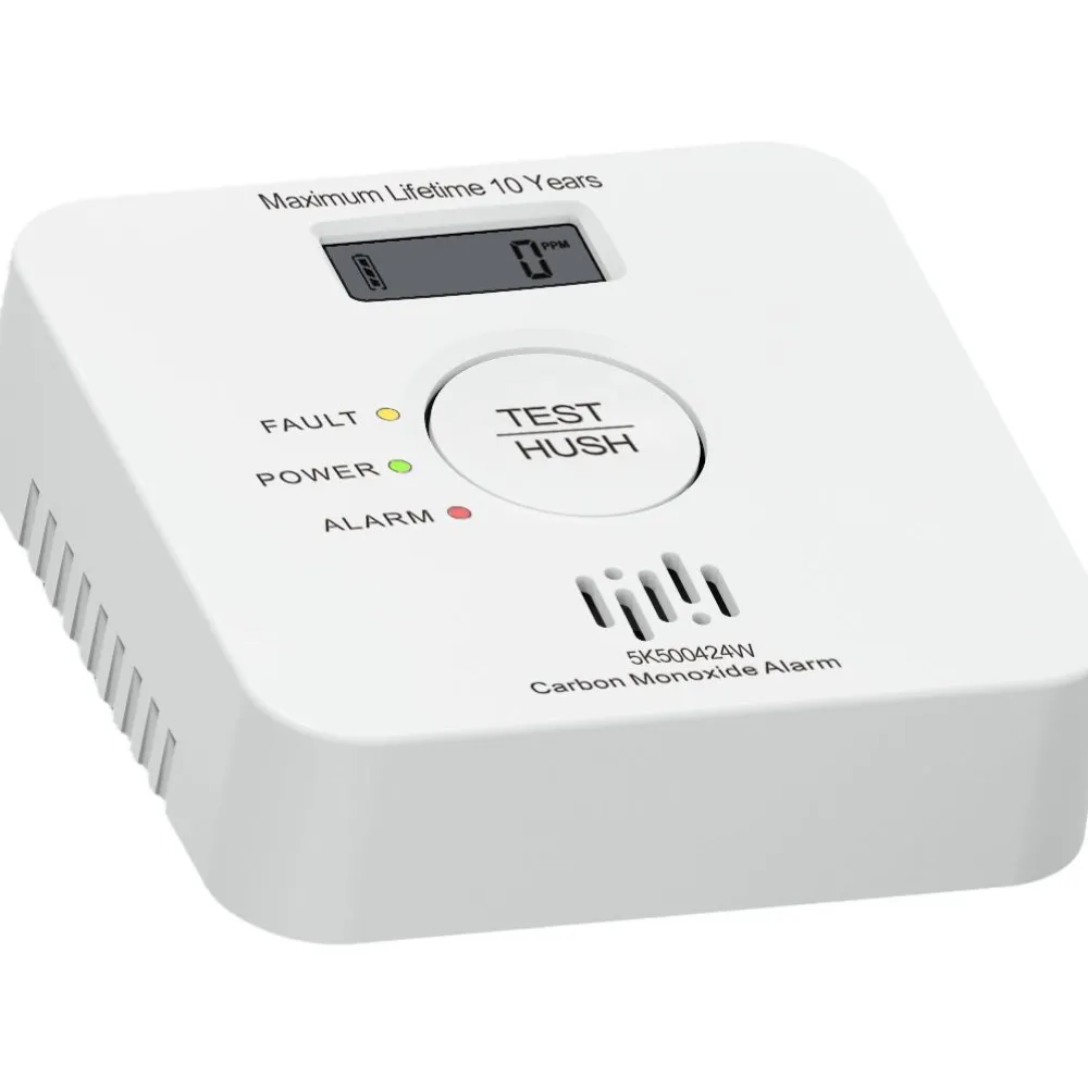 New Häkävaroitin LCD-näytöllä Prosec WI-FI Palovaroittimet