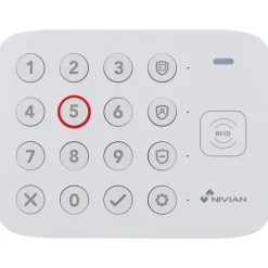 Hälytysjärjestelmä Nivian NVS-WIFI, RF-ID lukija + integroitu näppäimistö*Celotron Hot