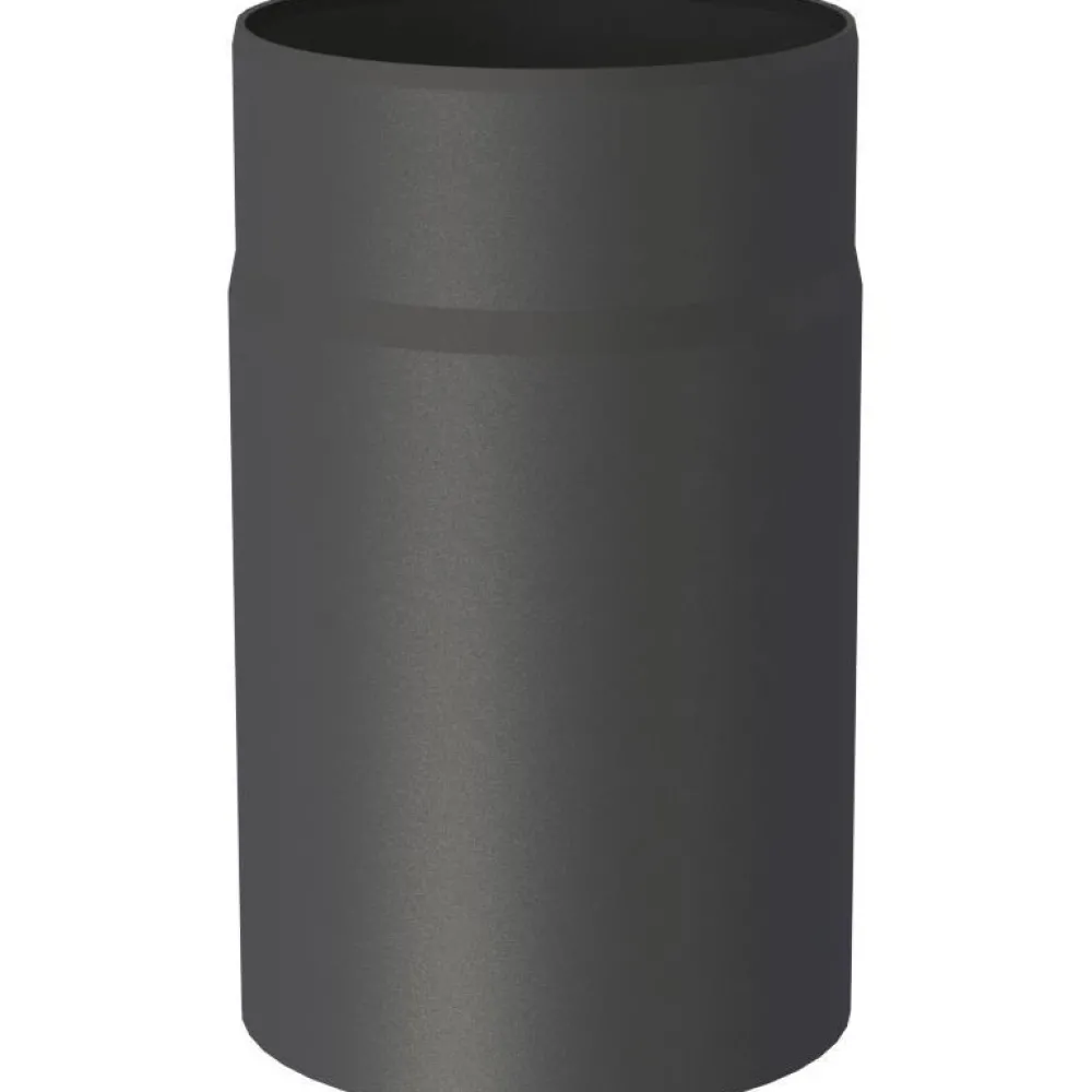 Hormin yhdysputki 250 mm musta Ø120 Savupiipun Tarvikkeet