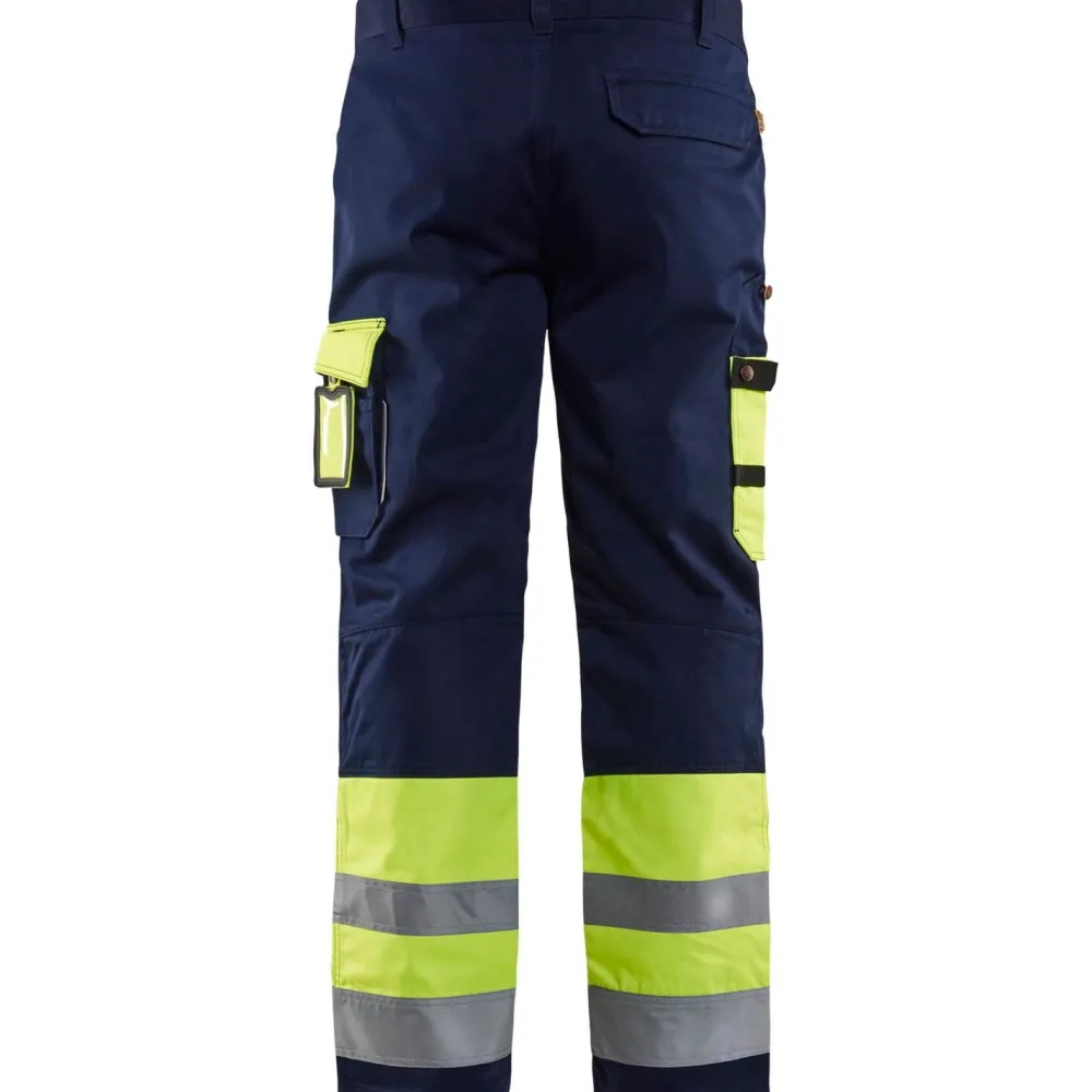 Housut Highvis 1584 keltainen/sininen*Blåkläder Outlet