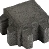Hulevesikivi Grass 115x115x80mm musta*Betonilaatta New