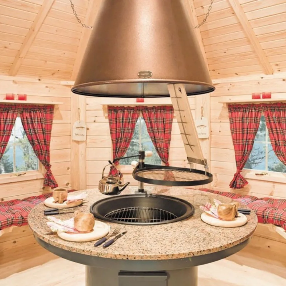 Huvimaja Kota 8-kulmainen (9,5m²)*Jalotakka Hot