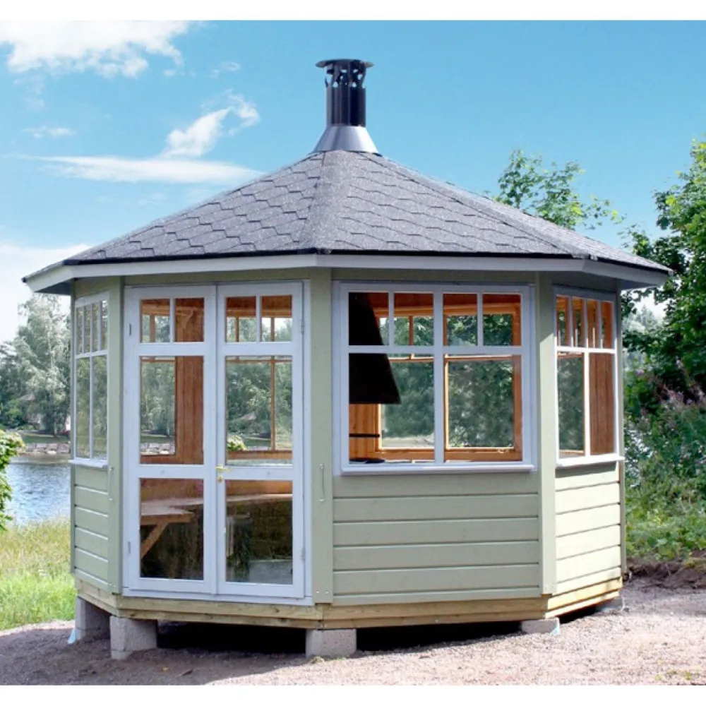 Huvimaja Paradise 8-kulmainen (9,5m²)*Jalotakka New