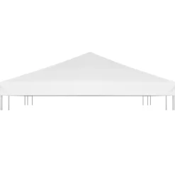 Huvimajan katto 270 g /m² 4x3 m valkoinen (12083)*FinePRICE