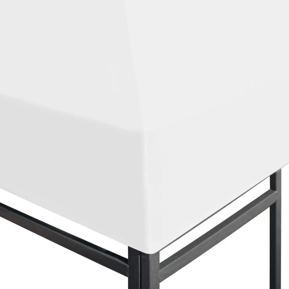 Huvimajan katto 270 g /m² 4x3 m valkoinen (12083)*FinePRICE