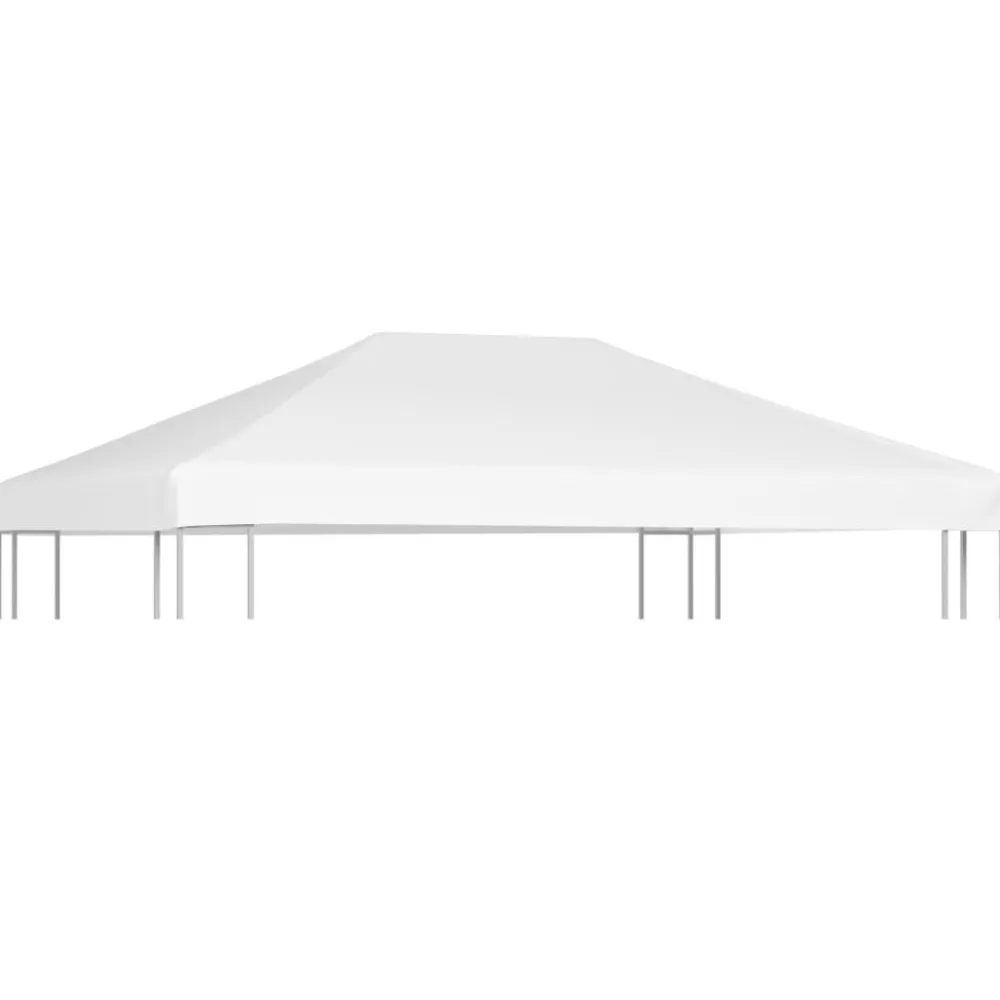 Huvimajan katto 270 g /m² 4x3 m valkoinen (12083)*FinePRICE