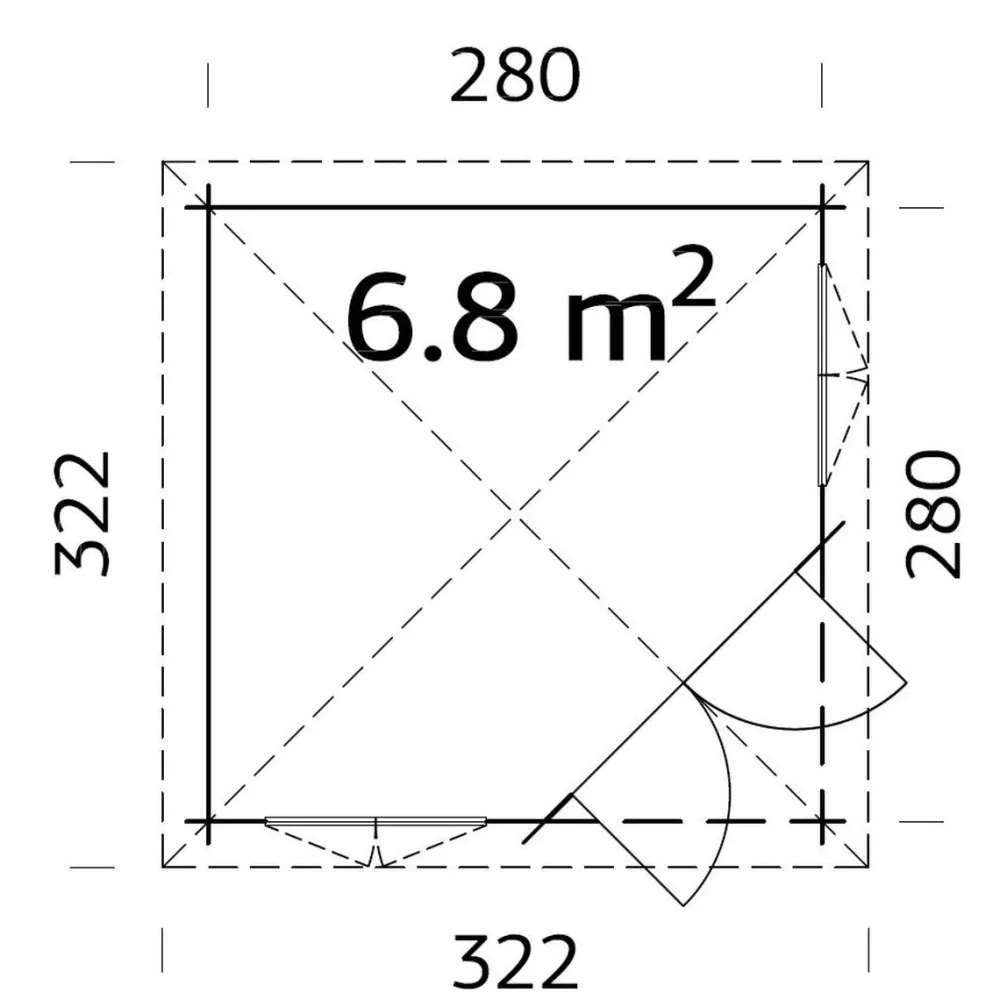 Sale Huvimaja Melanie 6,8 m² Huvimajat
