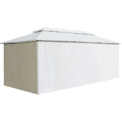 Sale Huvimaja verhoilla 600x298x270 cm 180 g/m² valkoinen Paviljongit|Paviljongit