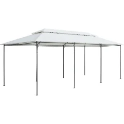 Sale Huvimaja verhoilla 600x298x270 cm 180 g/m² valkoinen Paviljongit|Paviljongit