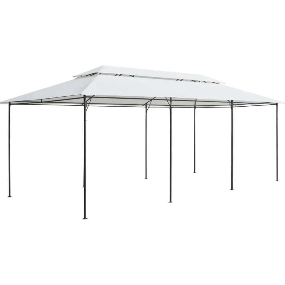 Sale Huvimaja verhoilla 600x298x270 cm 180 g/m² valkoinen Paviljongit|Paviljongit