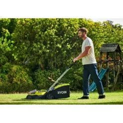 Hybridiruohonleikkuri ONE+ RY18LMH37A-225 275 m² 18V/230V 2x2,5 Ah akuilla*Ryobi Best