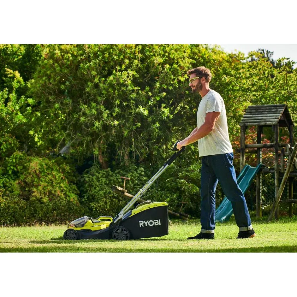 Hybridiruohonleikkuri ONE+ RY18LMH37A-225 275 m² 18V/230V 2x2,5 Ah akuilla*Ryobi Best