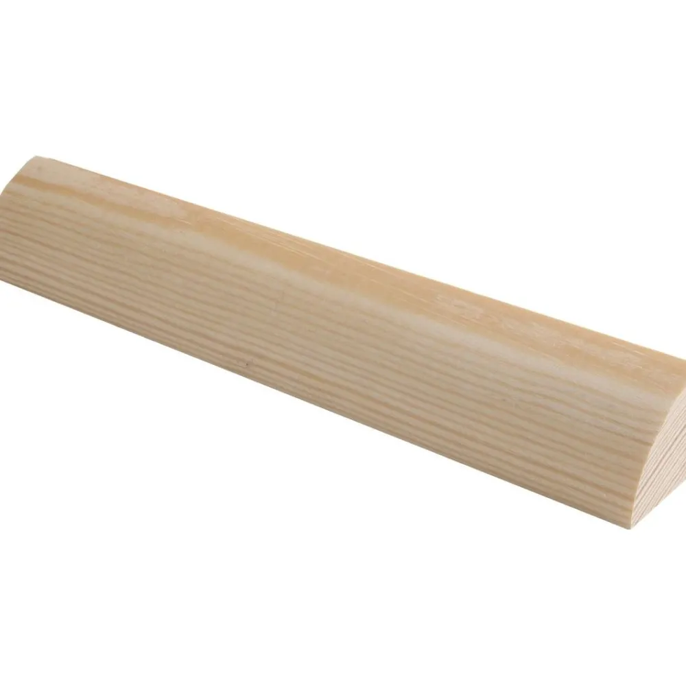Höylälista Hobby neljännespyöreä 21x21x1000mm mänty puuvalmis*Maler Outlet