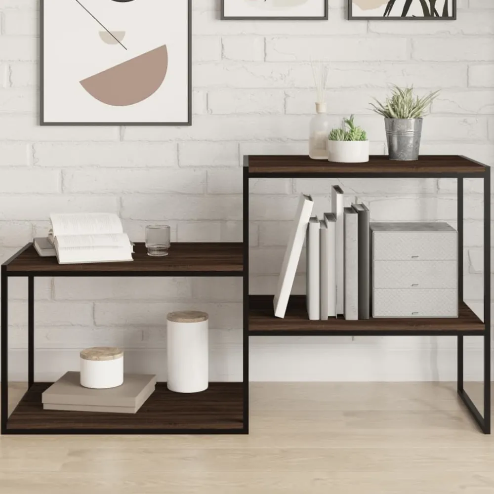Hyllytasot 4 kpl, lastulevy, eri värejä ja kokoja (16495)*FinePRICE Outlet