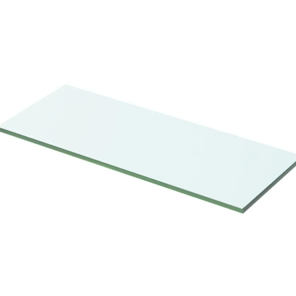 Hyllyt 2 kpl, kirkas lasi, 50x15 cm*FinePRICE Hot