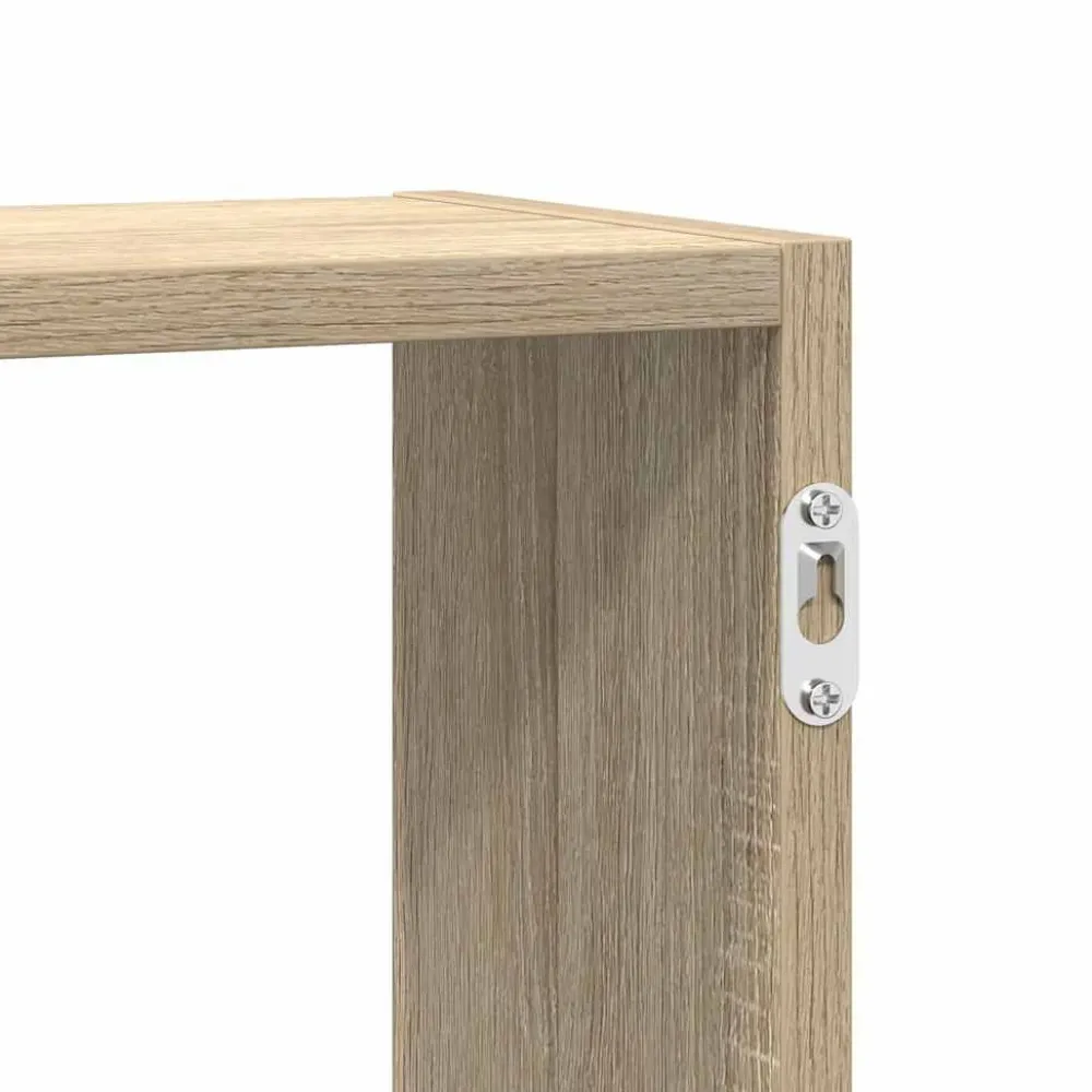 Sale Hylly Wall Cube 5 lokeroa Sonoma Oak Engineered Wood (59997) Hyllyt