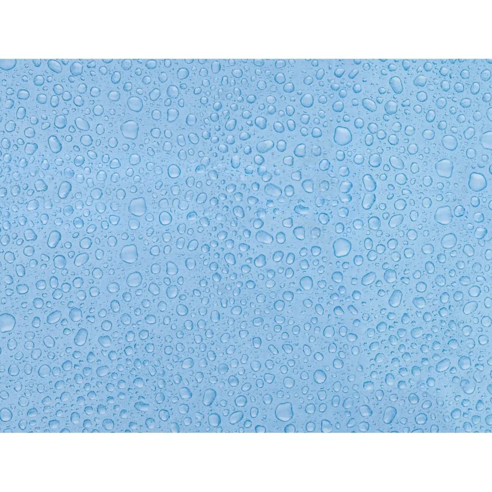 Ikkunakalvo 346-0246, 0.45x2m, läpikuultavat pisarat, pilkullinen, vaaleansininen*D-C-Fix Discount