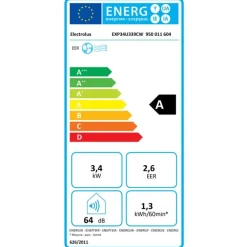 Ilmastointilaite Comfort 600 EXP34U339CW, siirrettävä, 3500W, 12000BTU, valkoinen Ilmastointilaitteet