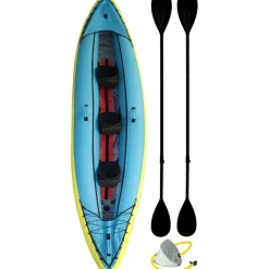 Clearance Ilmatäytteinen Kajakki 383cm 2-3 henkilöä Vesiurheilu Ja Uimalelut