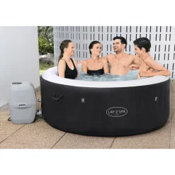 Online Ilmatäytteinen poreallas Lay-Z-Spa Miami AirJet 2-4 hlöä musta Ulkoporealtaat
