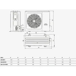 Best Ilma-vesilämpöpumppu DUO KMK-240L-160RY3/KHA-12RY3-B, 12kW Ilmavesilämpöpumput