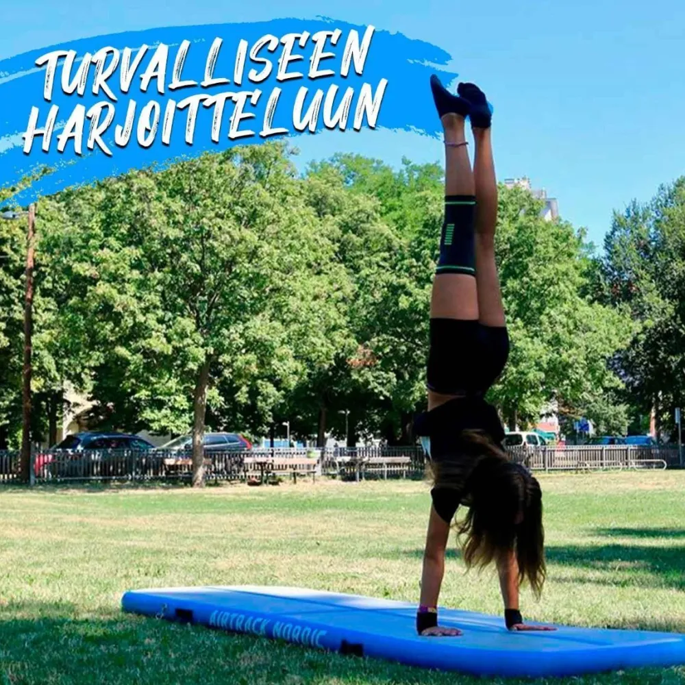Outlet Ilmavolttipatja Deluxe sininen eri kokoja Airtrack Ilmavolttipatjat