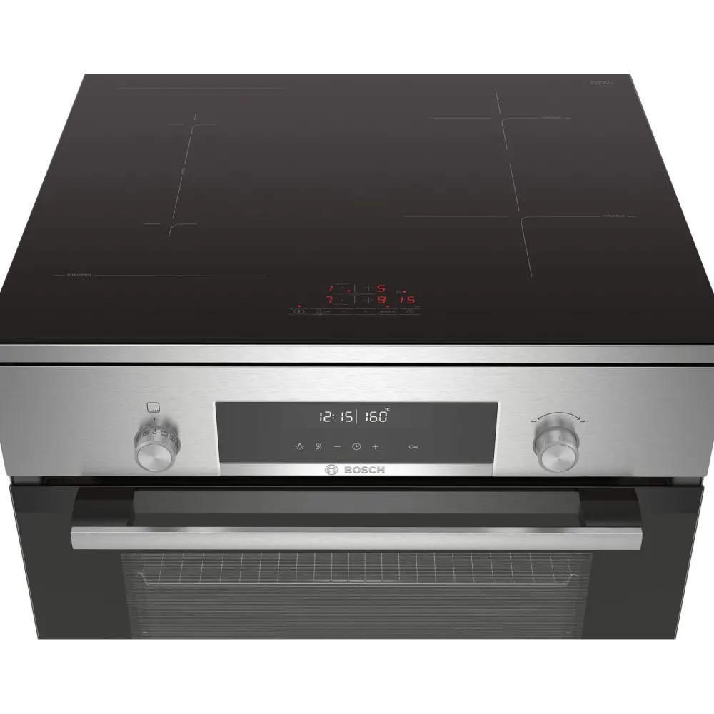 Induktioliesi Serie 6 HLS79W351U, 60cm, teräs*Bosch Outlet