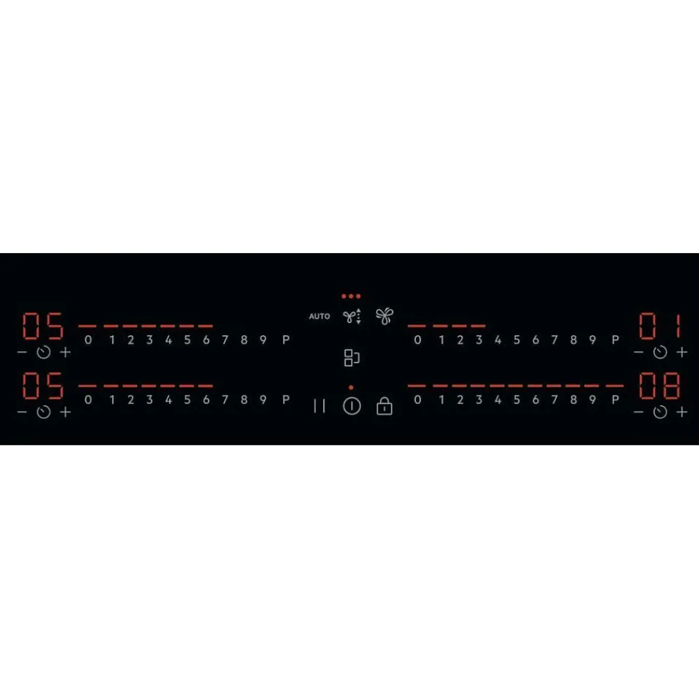 Outlet Induktioliesitaso liesituulettimella GCH74B01CB, 70cm, musta Keittotasot Liesituulettimella