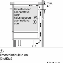 Induktiotaso Serie 6 PIE631HB1E 60cm*Bosch Clearance