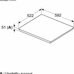 Induktiotaso Serie 6 PIE631HB1E 60cm*Bosch Clearance