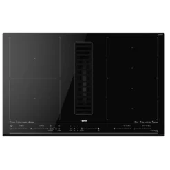 Induktiotaso liesituulettimella AFF87601MSTBK, 800x510 mm, musta*Teka
