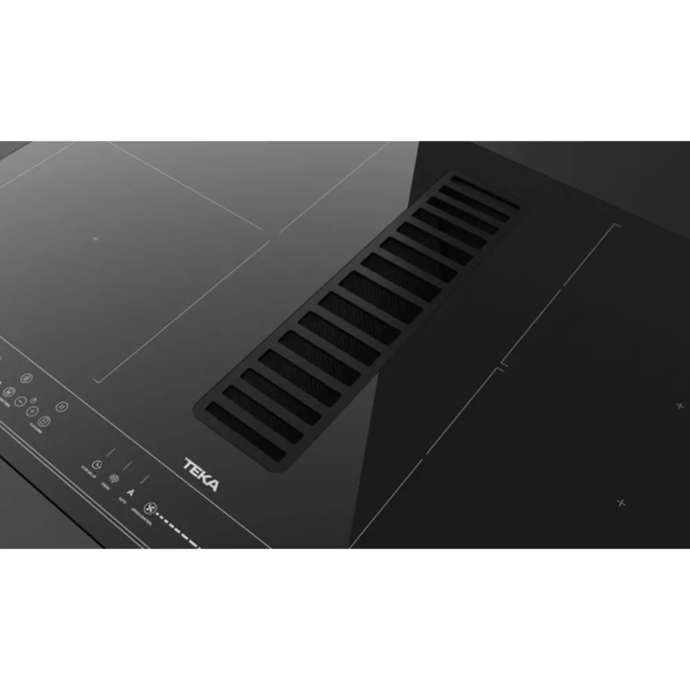 Induktiotaso liesituulettimella AFF87601MSTBK, 800x510 mm, musta*Teka
