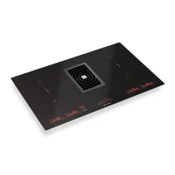 Induktiotaso liesituulettimella Galileo NG omalla moottorilla 83cm musta*Faber Discount