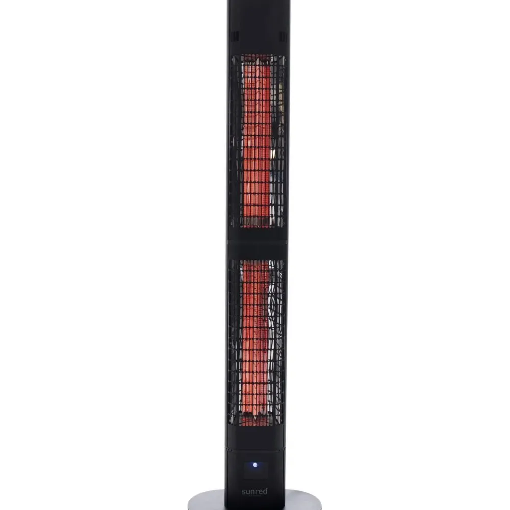 Best Infralämmitin Sunred Dark Valencia Lounge, IP55, 3000W, musta Terassilämmittimet