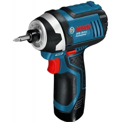 Iskuruuvinväännin Bosch Professional GDR 12V-105 2x2,0 Ah akuilla + L-Boxx*Bosch Power Tools