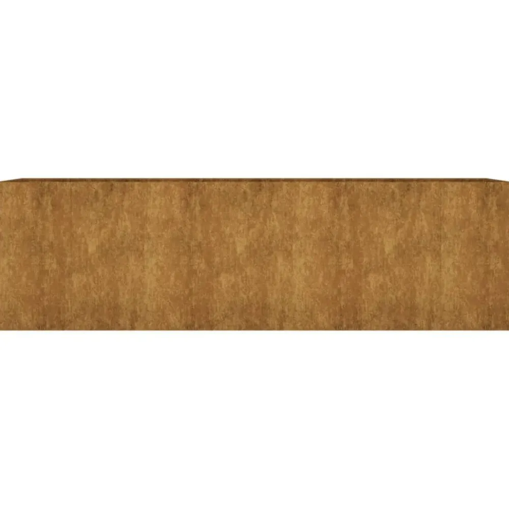 Outlet Istutuslaatikko 280x80x80 cm corten-teräs Istutuslaatikot|Puutarhatarvikkeet