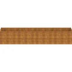 Istutuslaatikko 386x100x69 cm corten-teräs*FinePRICE Outlet