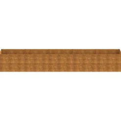 New Istutuslaatikko 479x100x69 cm corten-teräs Istutuslaatikot