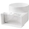 IV-kanavan muuntoliitin kulma 90° 60x204-125*Airsec Clearance